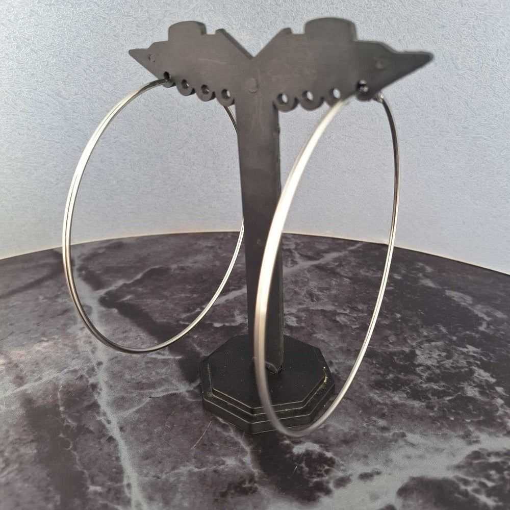 Big Stainless Steel Earrings – Durable, Stylish, and Anti-Tarnish Jewelry