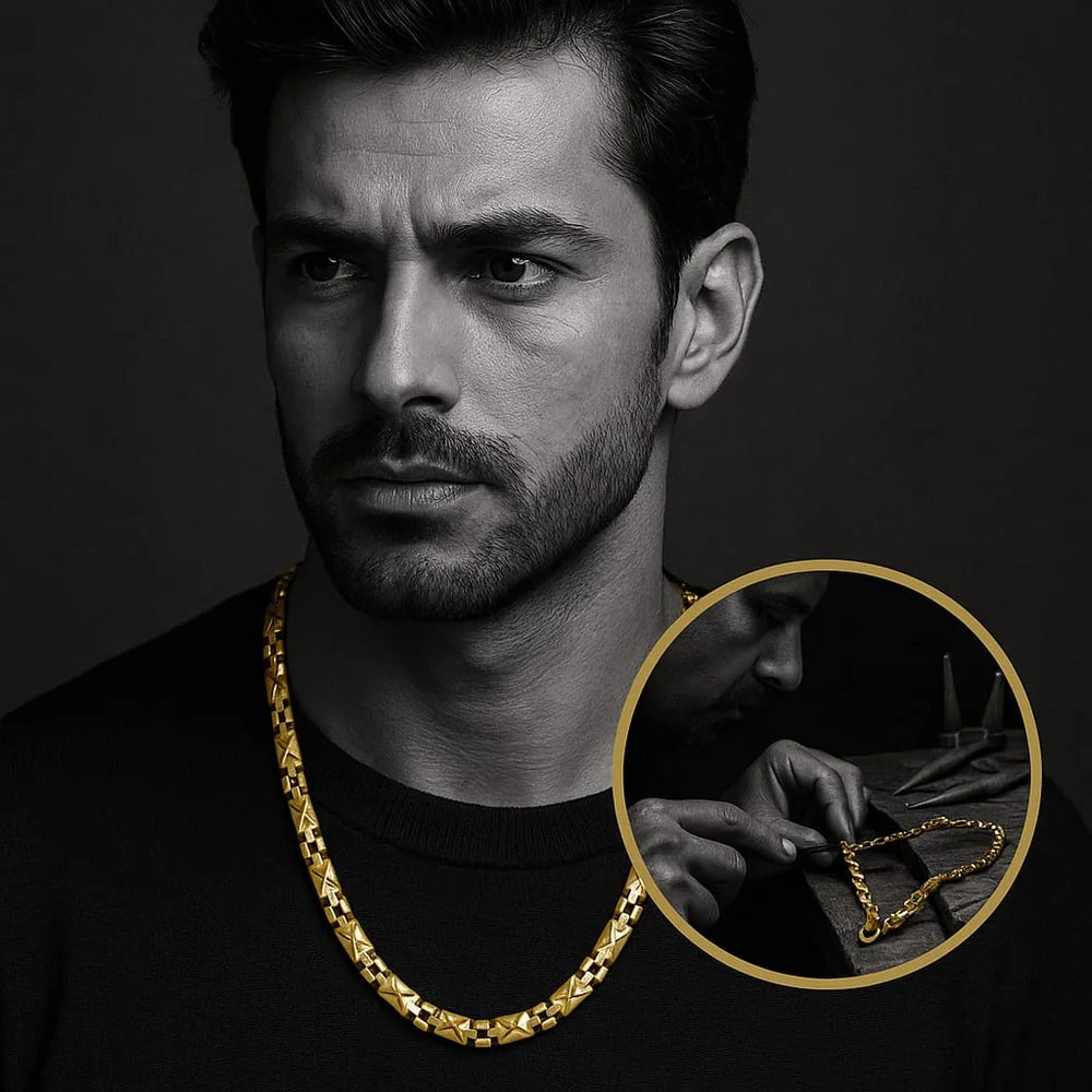 ZHOME Zevar exclusive men’s jewelry chain product view