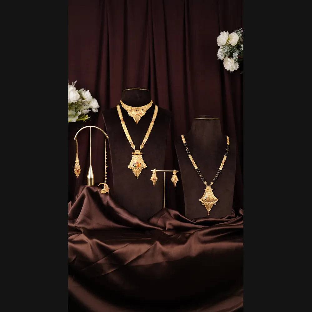 Full Bridal Jewellery Combo Set | Mangalsutra Necklace