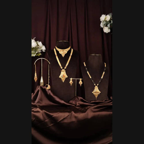 Full Bridal Jewellery Combo Set | Mangalsutra Necklace
