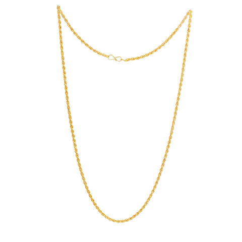 Royal Gold-Plated Chain for Men – 22K Shine