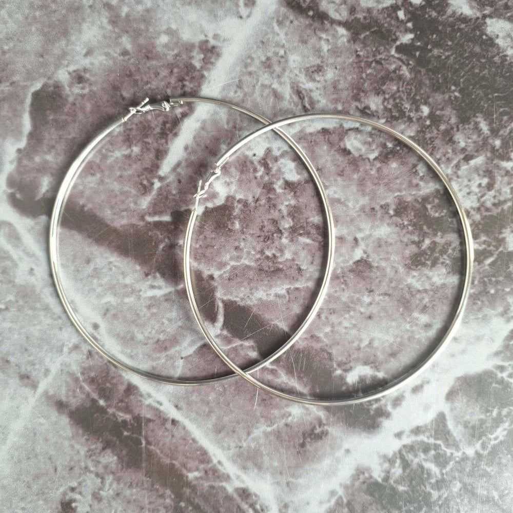 Big Stainless Steel Earrings – Durable, Stylish, and Anti-Tarnish Jewelry