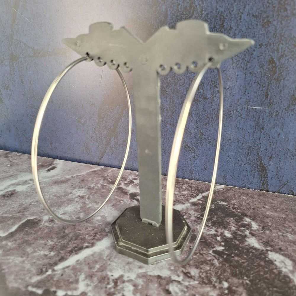 Big Stainless Steel Earrings – Durable, Stylish, and Anti-Tarnish Jewelry