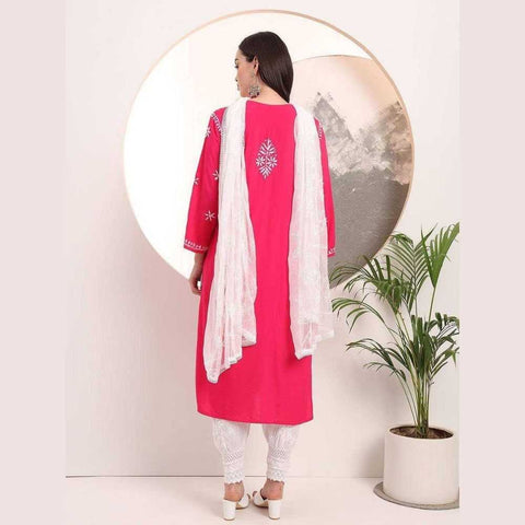Buy Lucknowi Chikan Kurti Online - Stylish & Elegant Ethnic Wear for Women