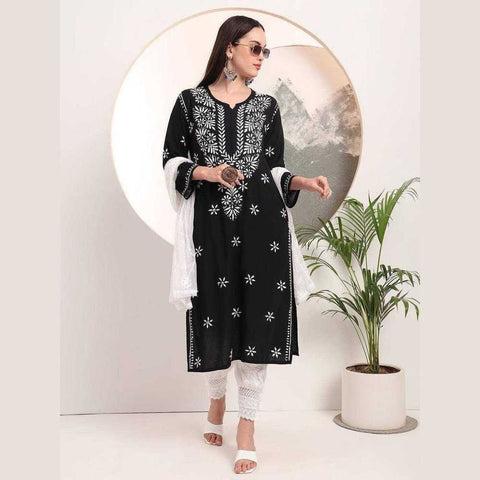 Buy Lucknowi Chikan Kurti Online - Stylish & Elegant Ethnic Wear for Women