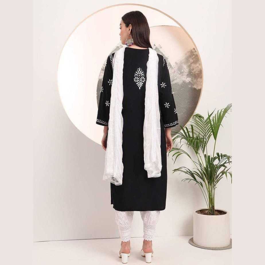 Buy Lucknowi Chikan Kurti Online - Stylish & Elegant Ethnic Wear for Women