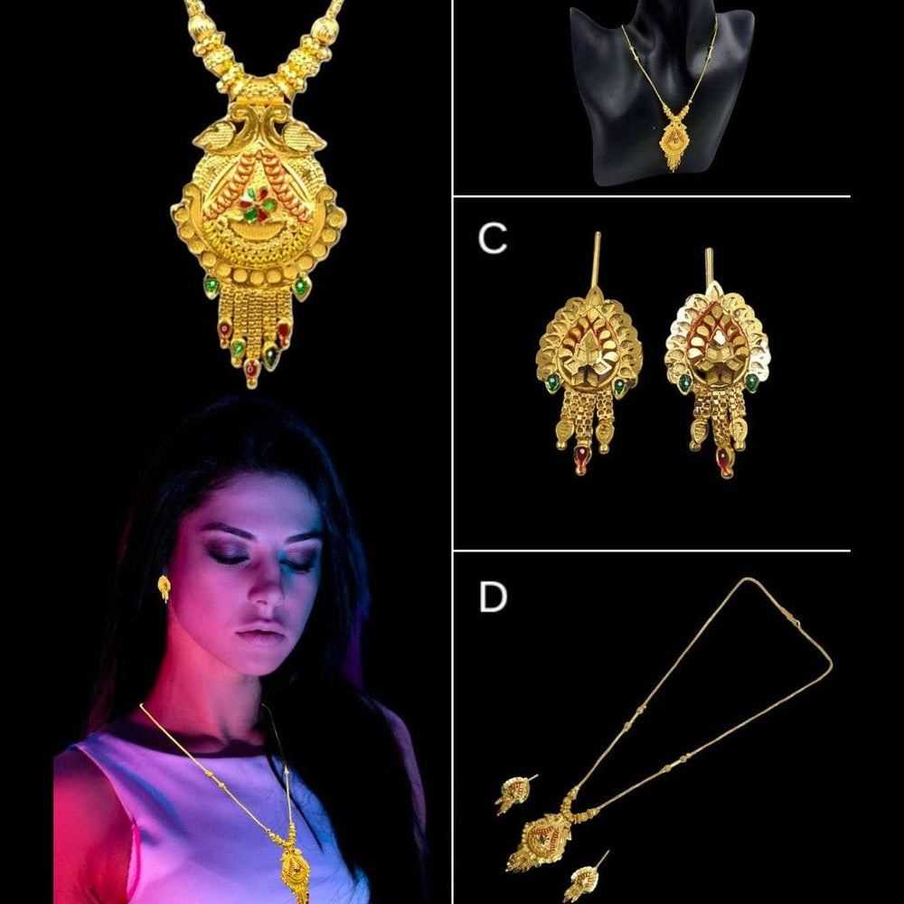 Elegant Gold-Plated Chain Pendants – Timeless Beauty for Every Occasion