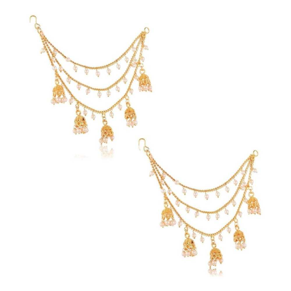 Elegant Hair Accessories with Ear Support - Stylish & Comfortable Designs