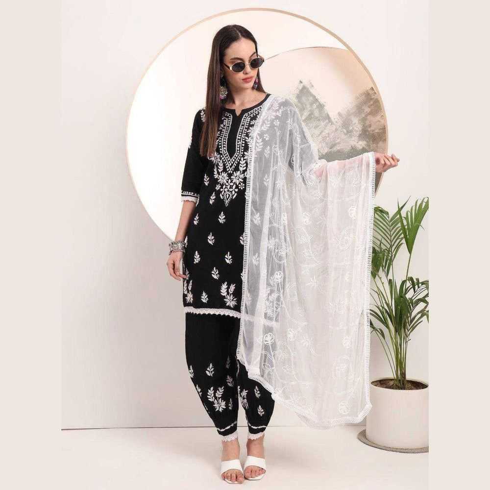 Elegant Sharara Garara Set with Dupatta, Inner, and Stylish Kurti – Perfect for Every Occasion