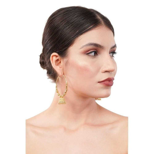 Exquisite Jhumka Bala Hoop Earrings: A Perfect Blend of Tradition and Style