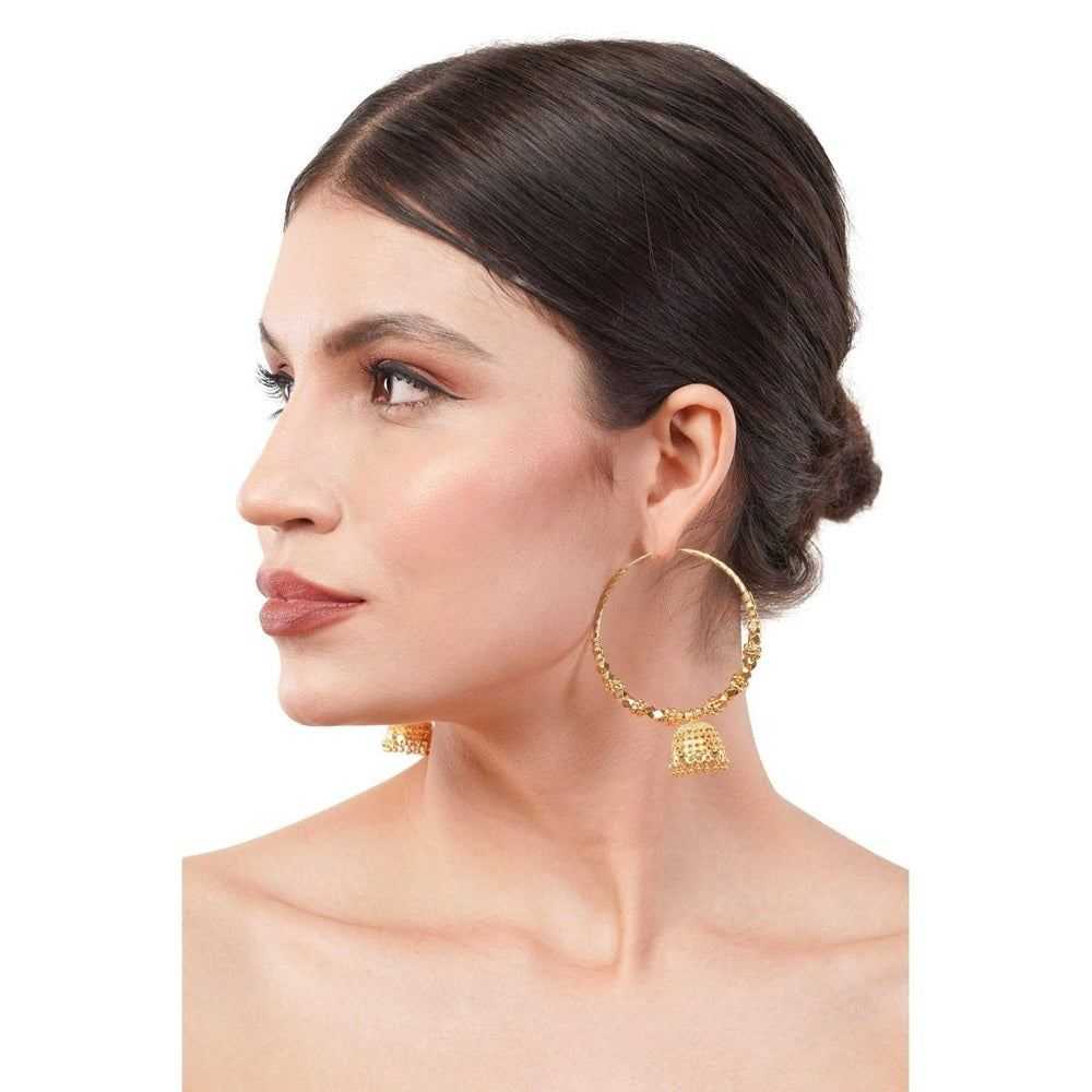 Exquisite Jhumka Bala Hoop Earrings: A Perfect Blend of Tradition and Style