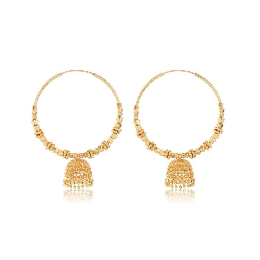 Exquisite Jhumka Bala Hoop Earrings: A Perfect Blend of Tradition and Style