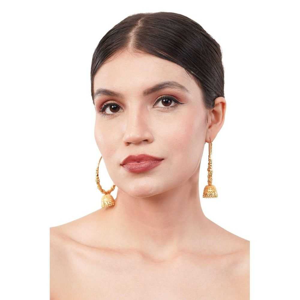 Exquisite Jhumka Bala Hoop Earrings: A Perfect Blend of Tradition and Style