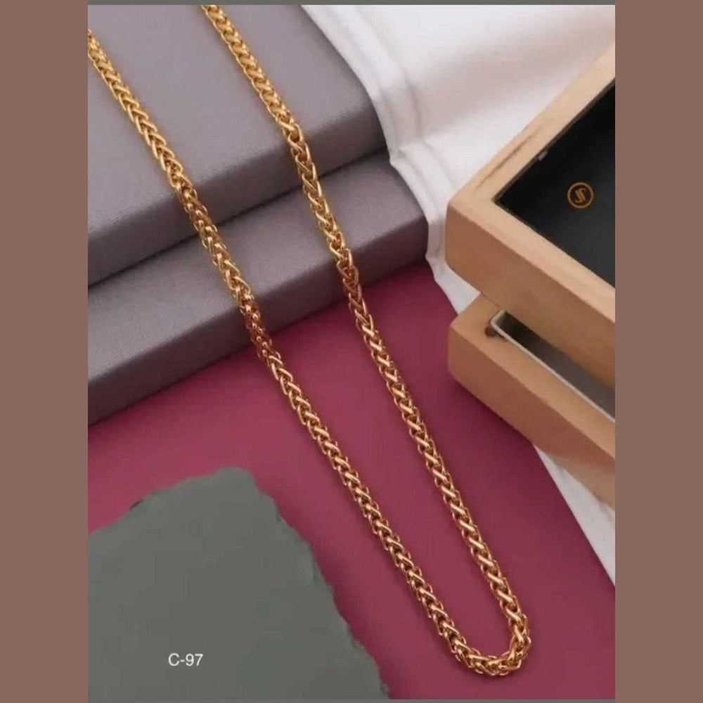 Men’s Premium Gold-Plated Chain – Real Gold Look