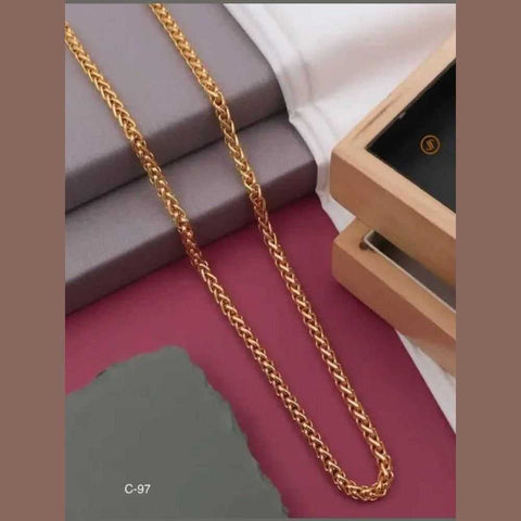 Men’s Premium Gold-Plated Chain – Real Gold Look