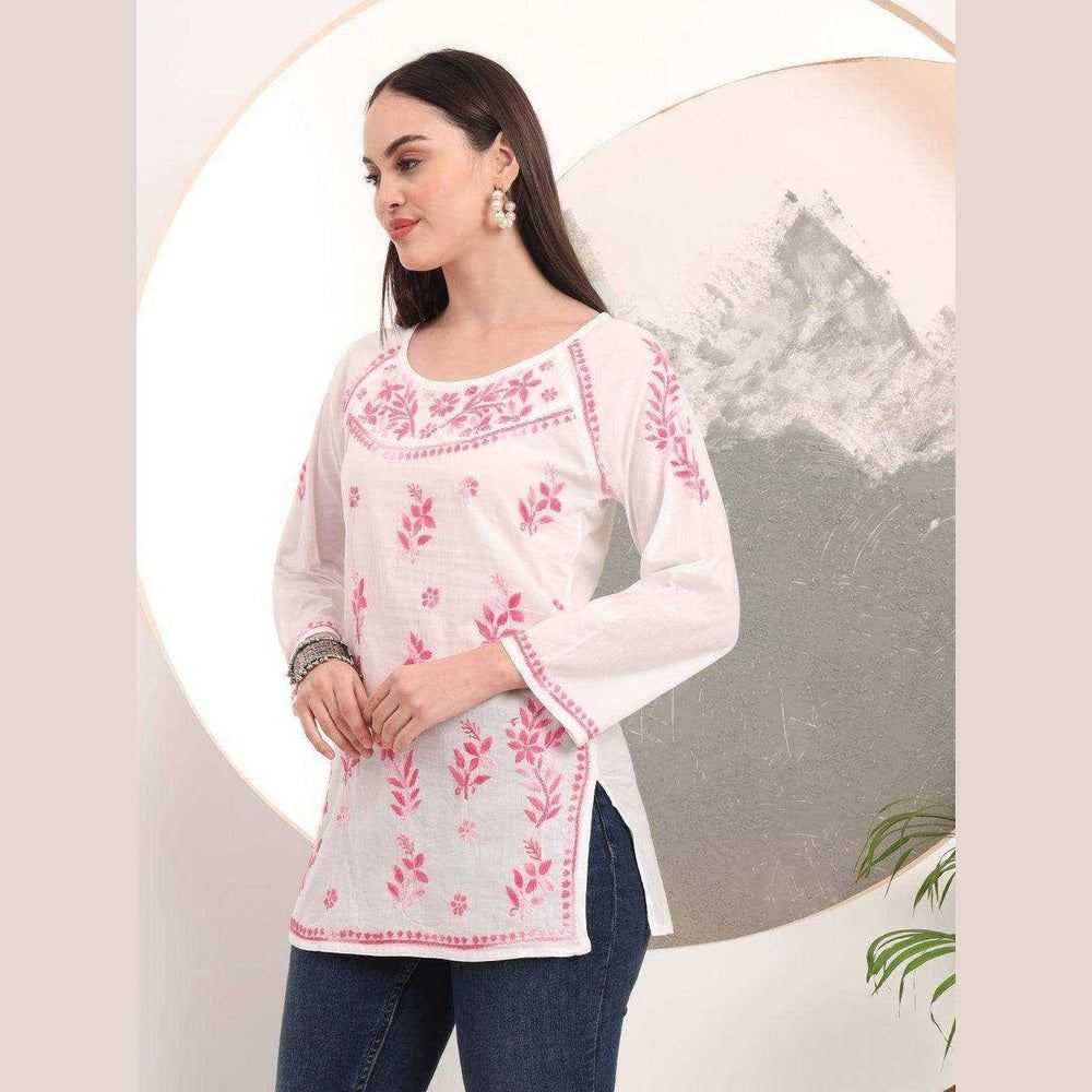 Pure Handmade Short Kurti Tops by Zome – Stylish, Comfortable
