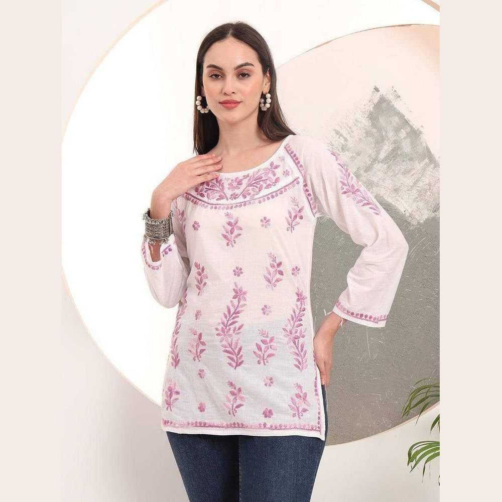Pure Handmade Short Kurti Tops by Zome – Stylish, Comfortable