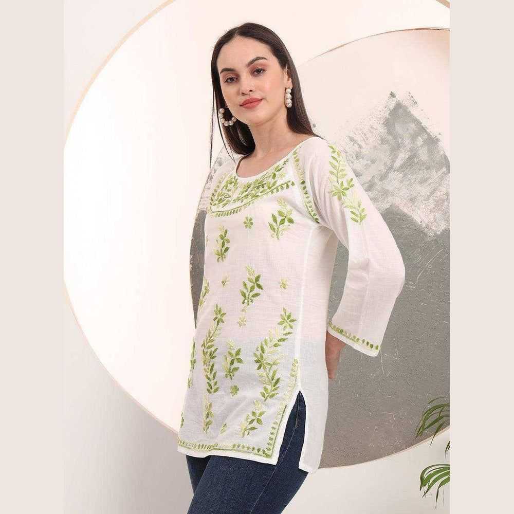 Pure Handmade Short Kurti Tops by Zome – Stylish, Comfortable
