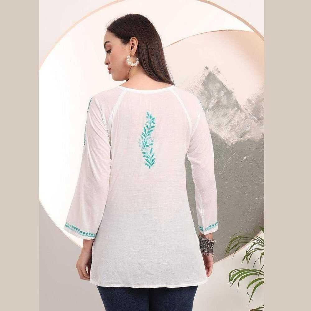 Pure Handmade Short Kurti Tops by Zome – Stylish, Comfortable