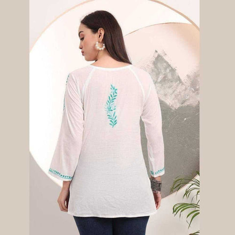 Pure Handmade Short Kurti Tops by Zome – Stylish, Comfortable