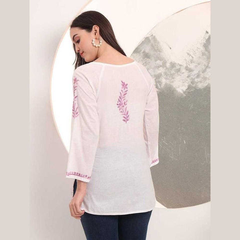 Pure Handmade Short Kurti Tops by Zome – Stylish, Comfortable