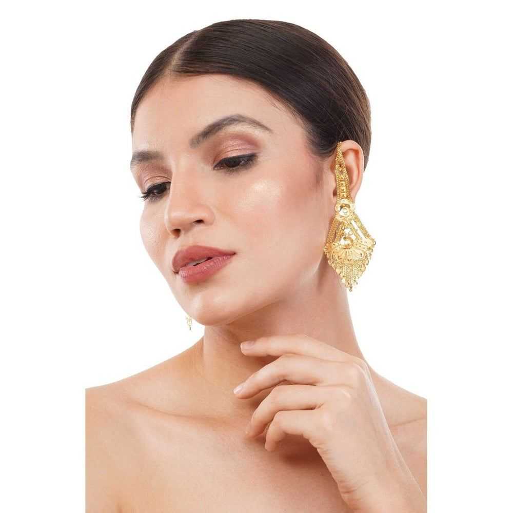Radiant Gold-Look Hoop Earrings: Affordable Elegance for Every Style