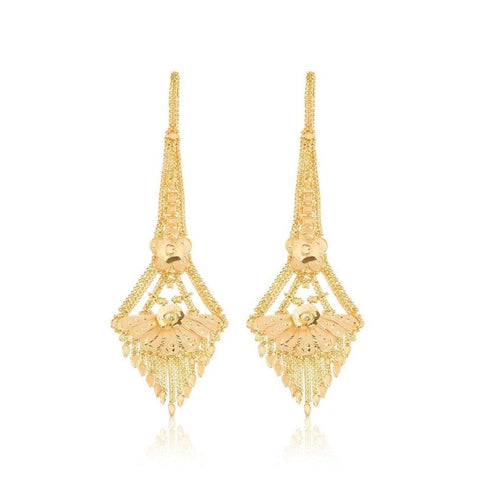 Radiant Gold-Look Hoop Earrings: Affordable Elegance for Every Style