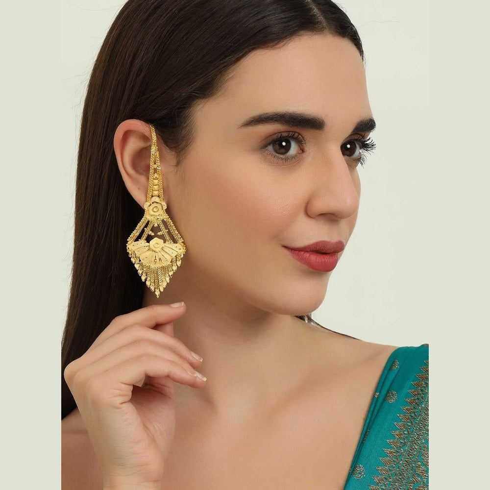 Real Gold-Looking 22-Carat Gold-Plated Earrings: A Guide to Elegance