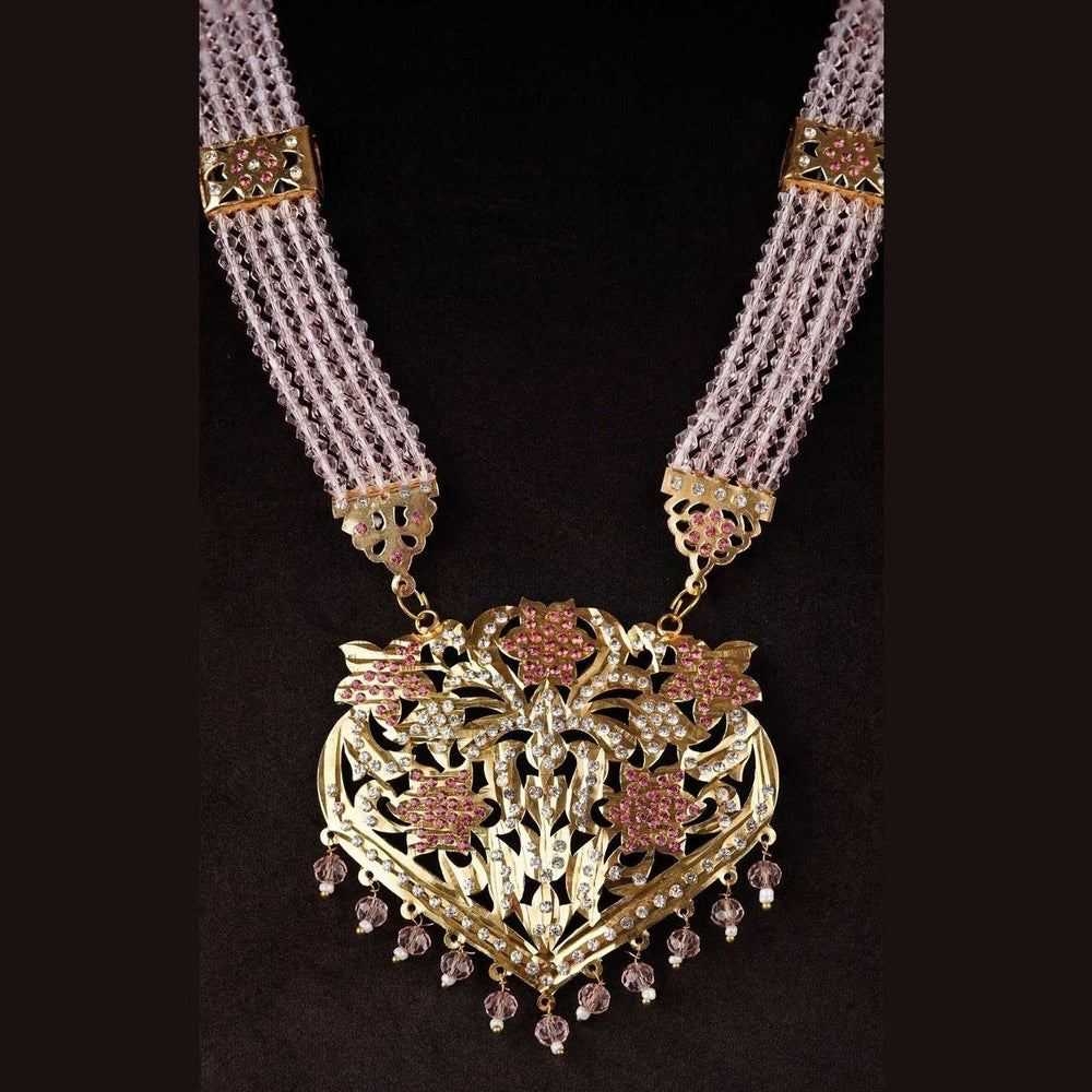 Royal Bridal Kundan Choker & Long Necklace Set with Earrings – Premium Gold Polish