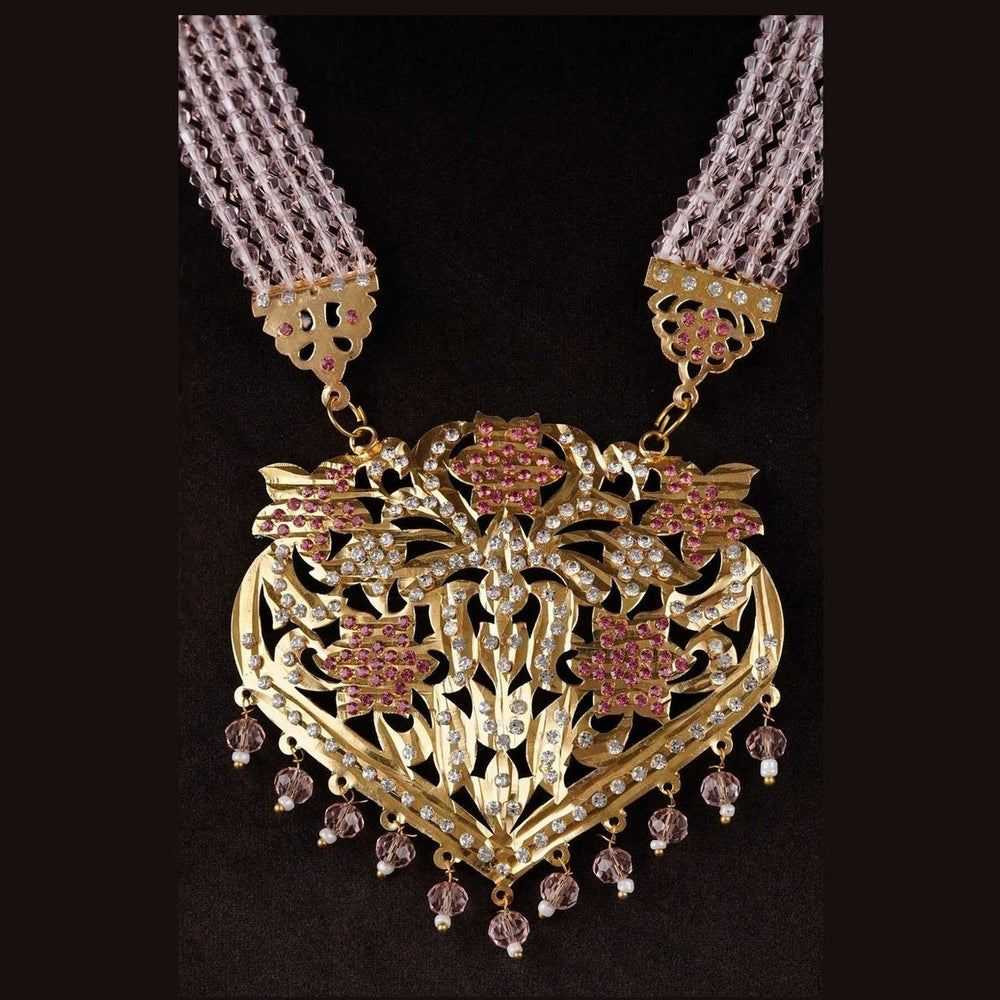 Royal Bridal Kundan Choker & Long Necklace Set with Earrings – Premium Gold Polish
