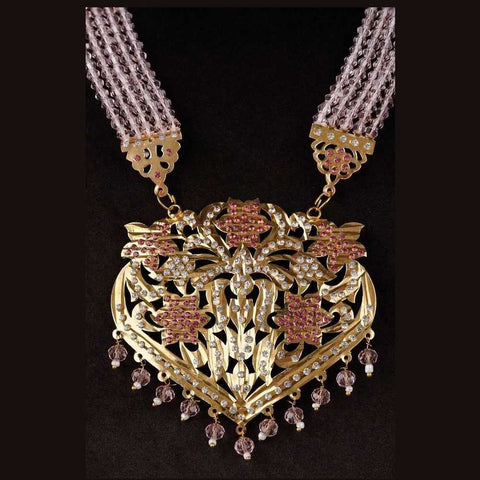 Royal Bridal Kundan Choker & Long Necklace Set with Earrings – Premium Gold Polish