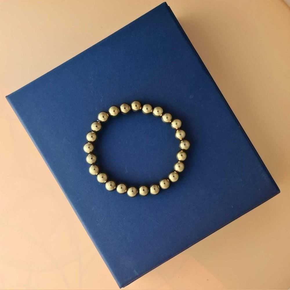 Unisex Pyrite Bracelet – Power, Prosperity, and Protection