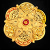 Product image of 1 Gram Gold Plated Round Ring – Real Gold Look – image 1