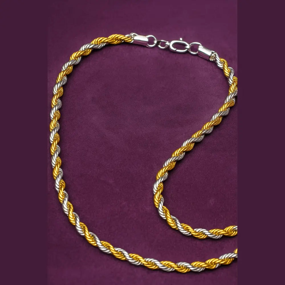 Men's Daily Wear Anti-Tarnish Rope Chain
