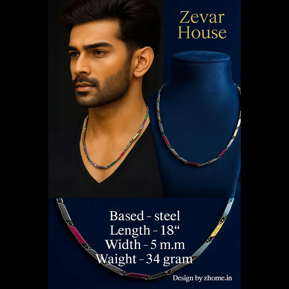 Premium Gold-Plated Stainless Steel Unisex Chain – Anti-Tarnish & Timeless Elegance