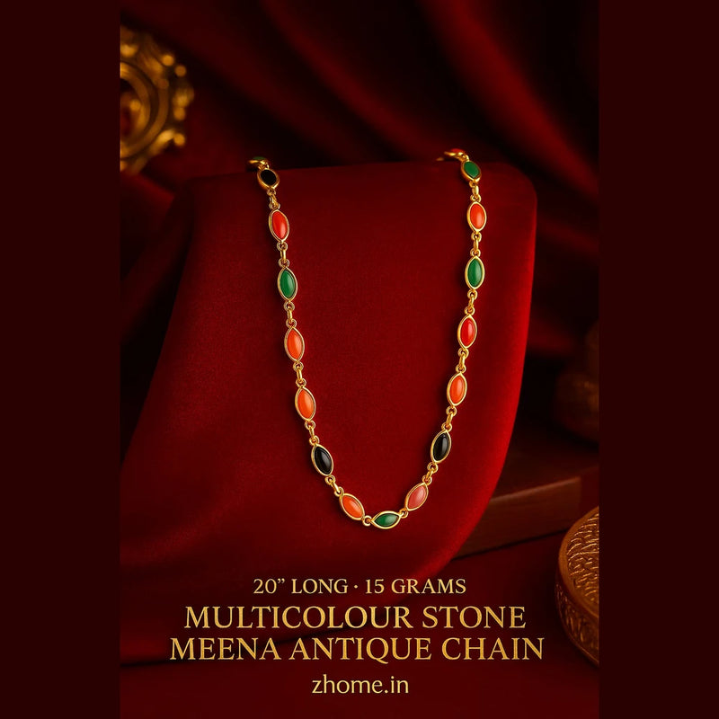 Unisex Multicolour Meena Chain – 20