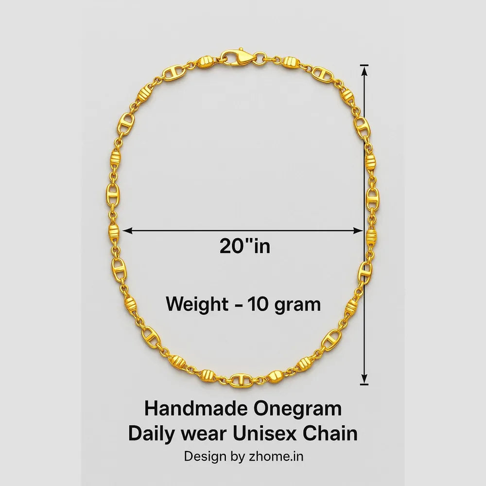 Gold-Plated Chain for Men & Women – Daily Wear