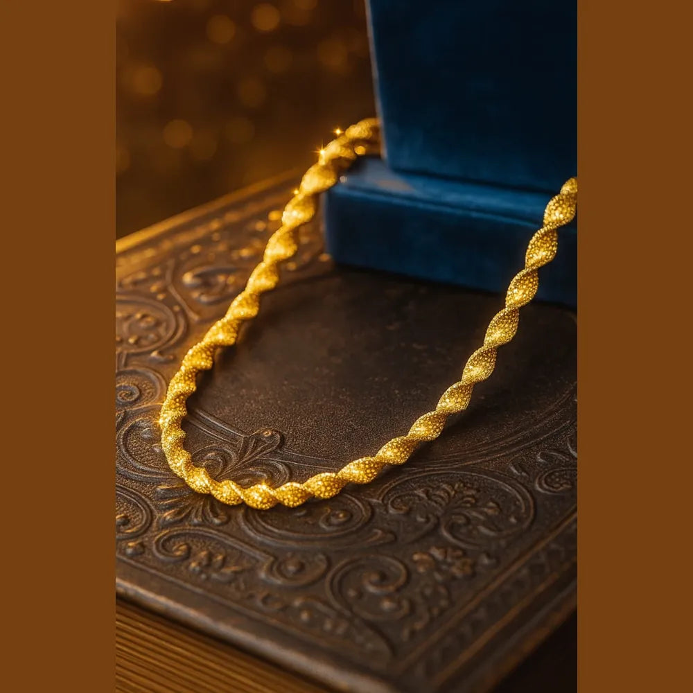 Product image of Stylish Silver Finish Cuban Chain For Men – image 2