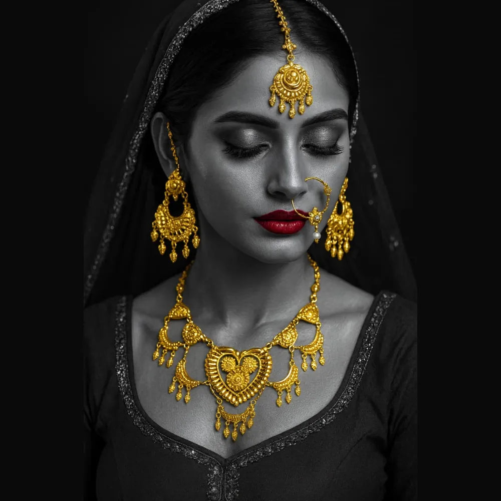 Product image of Radiant 22K Gold Plated Necklace A Timeless Elegance Copy – image 8