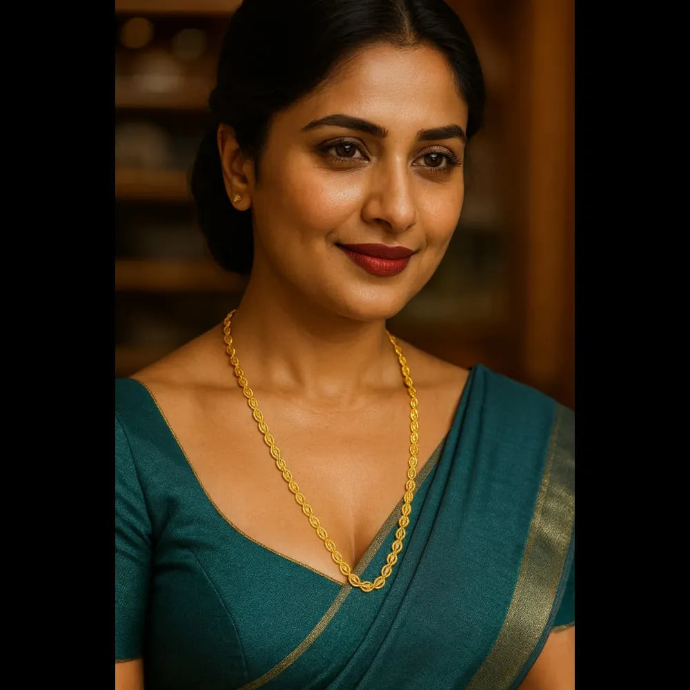 Product image of Products One Gram Gold Plated Handmade Chain 20 Inch Unisex – image 5