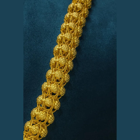 Men’s Heavy Gold Plated Chain – 22 Inch, 110g | Handmade Designer Necklace