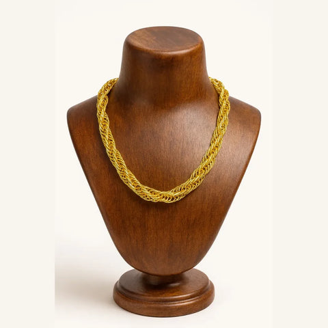 Men’s Heavy Gold Plated Chain – 20 Inch | Premium Handmade Design