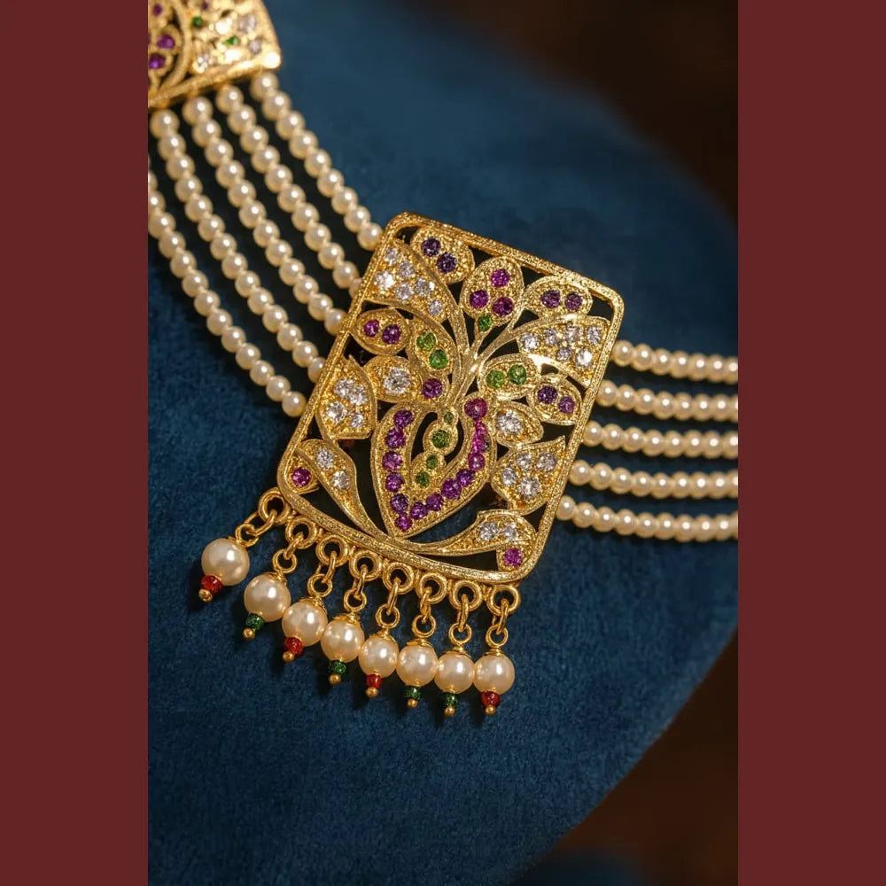 Product image of Products Elegant Red Stone Choker Necklace – image 2