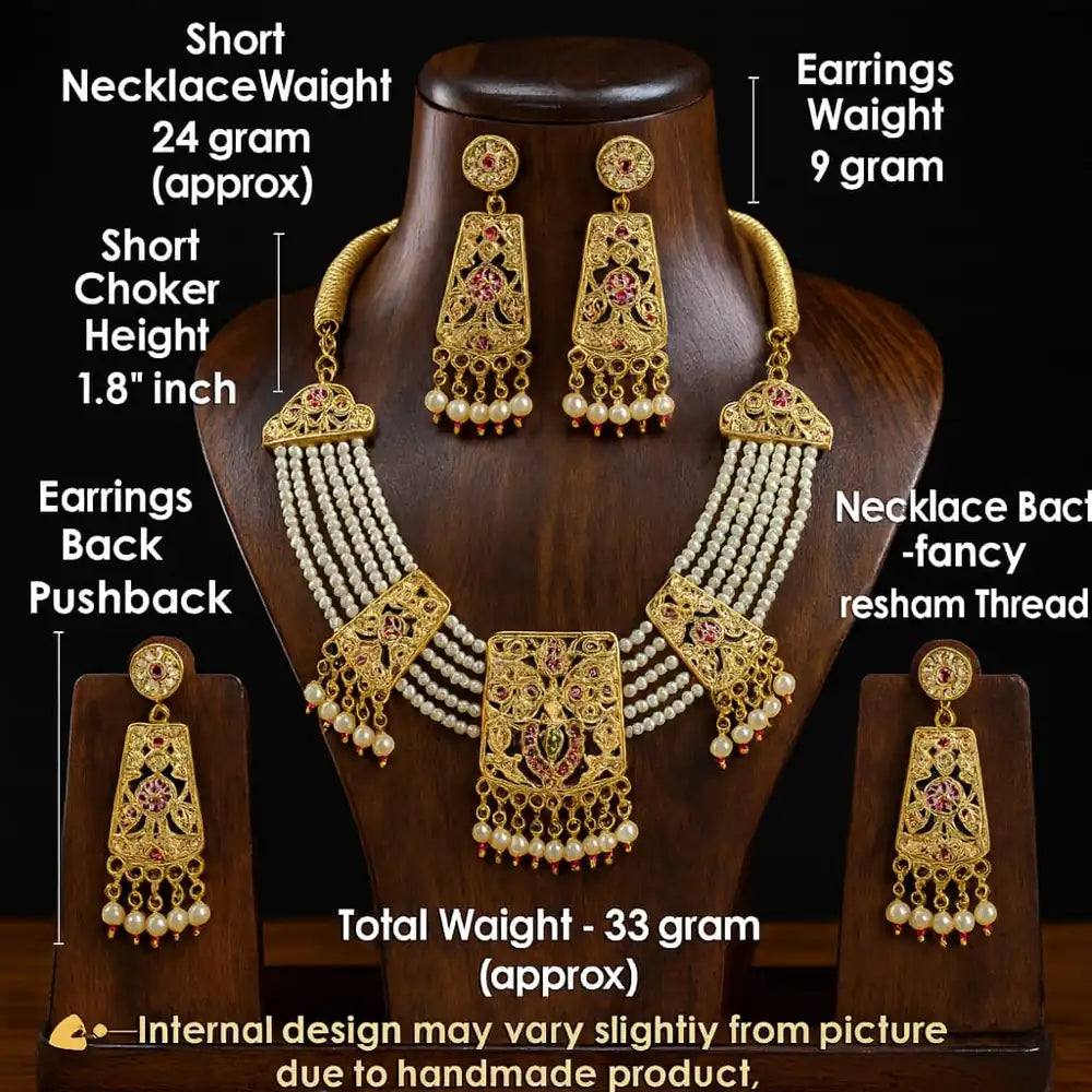 Product image of Products Elegant Red Stone Choker Necklace – image 8