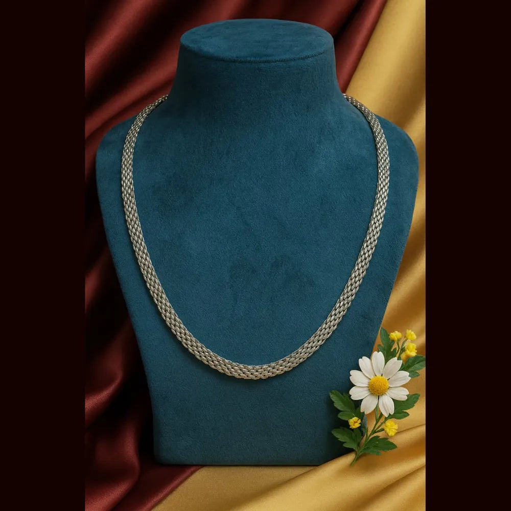 Product image of Elegant Men’s Antitarnish Stainless Steel Chain – Waterproof, Dailywear, Lobster Clasp – image 1