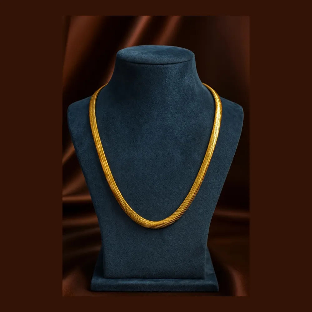 Product image of Elegant Gold-Plated Chain with Sparkling Stones – Lightweight Daily Wear – image 1