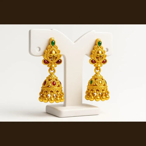 Gold Plated Mini Jhumki Earrings