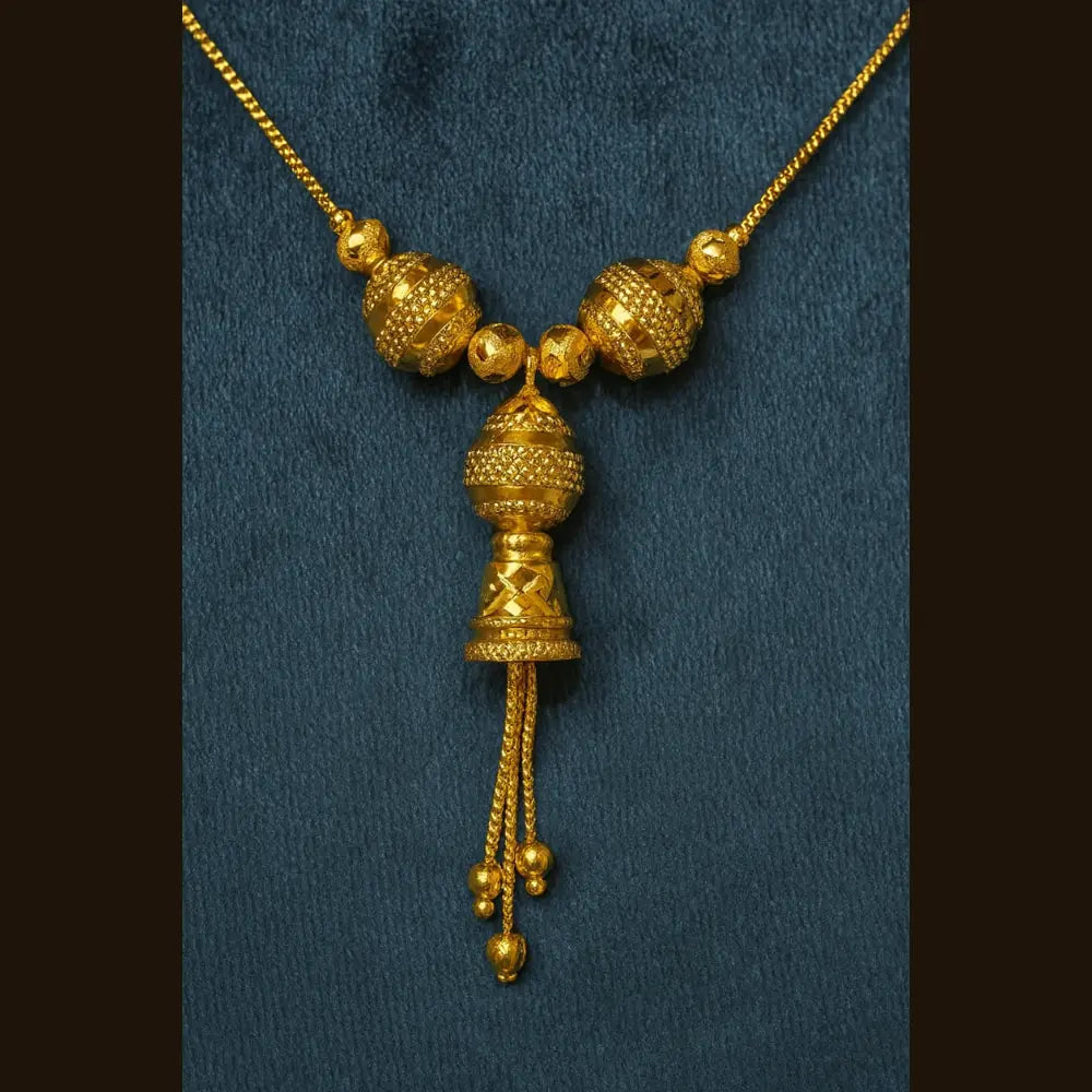Elegant One Gram Gold Kamthi Chain – Lightweight Daily & Party Wear