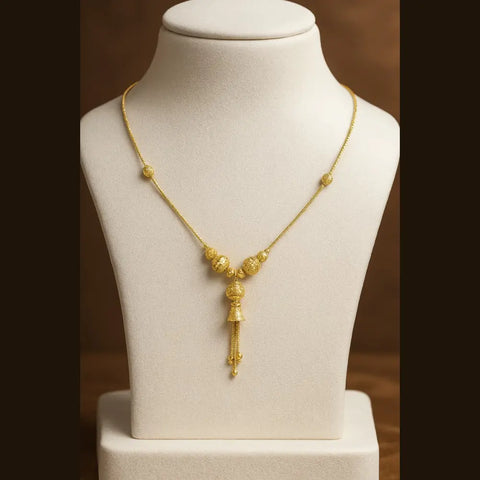 Elegant One Gram Gold Kamthi Chain – Lightweight Daily & Party Wear