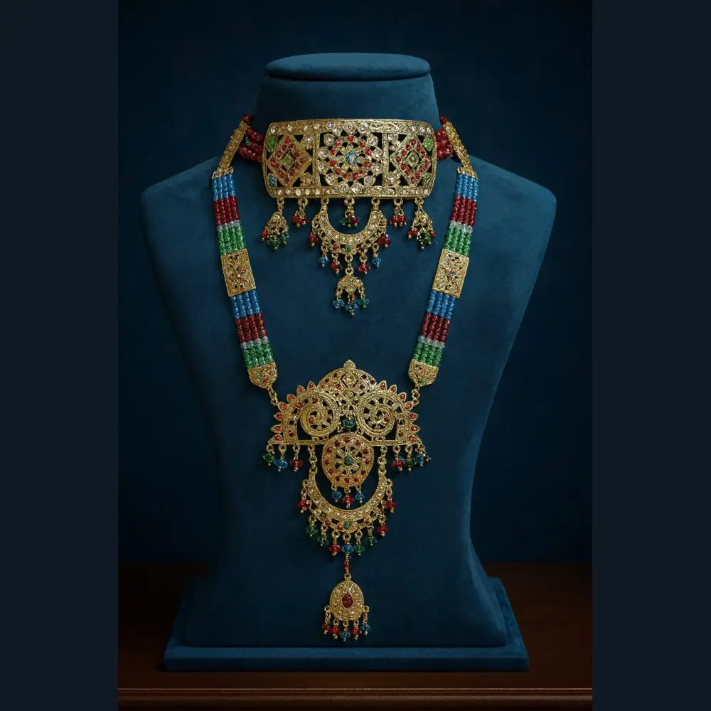 Product image of Products Exclusive Multicolour Bridal Jewellery Set – image 2
